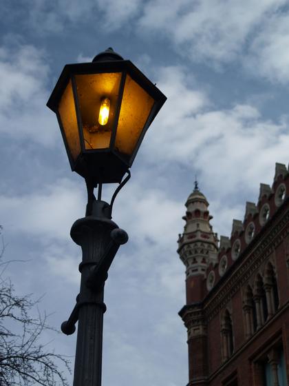 Park Square Lamp post